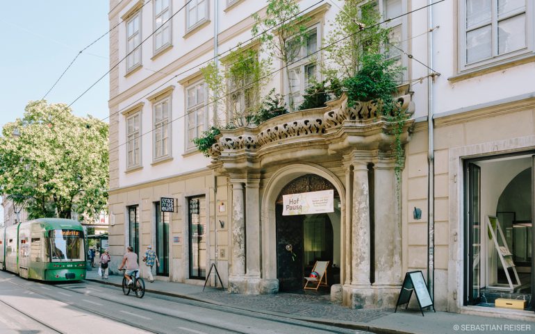 Graz Museum Aussenansicht